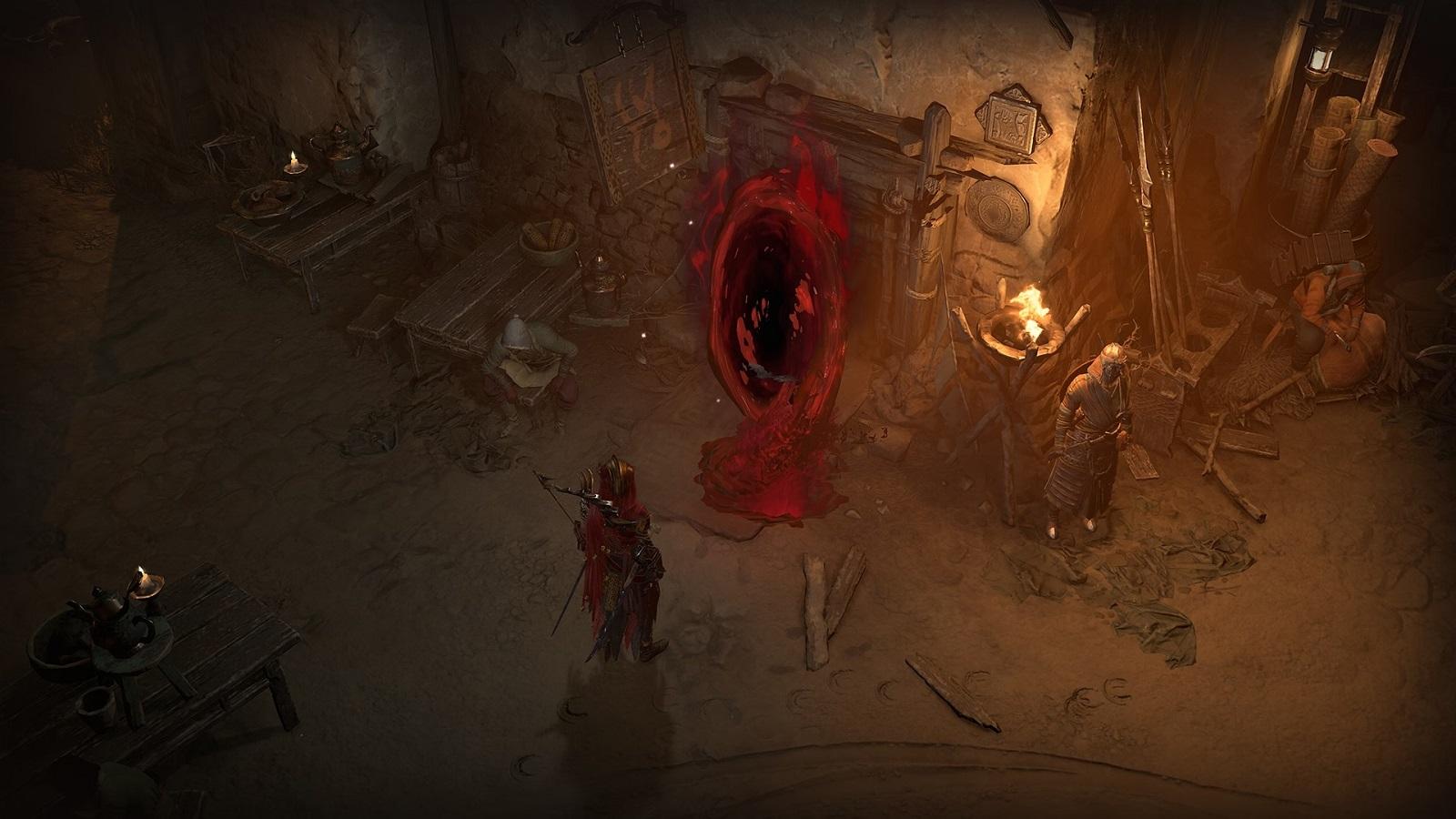 Entrée de l'Abattoir de Zir dans Diablo 4