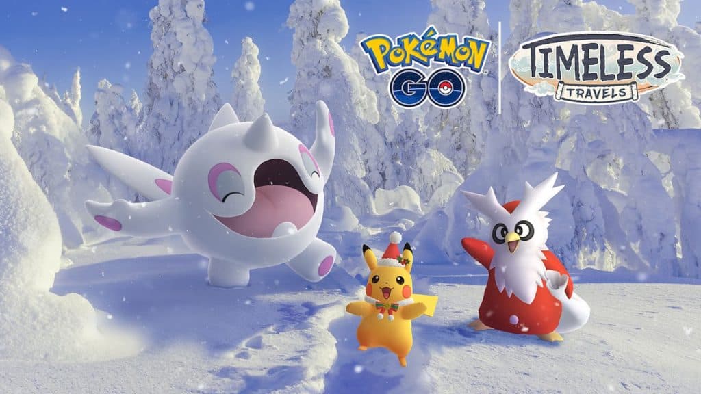 Événement Fêtes d'hiver de Pokémon Go