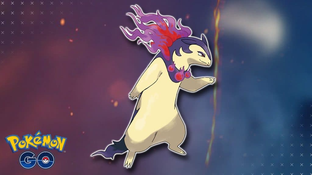 Typhlosion de Hisui dans Pokémon Go