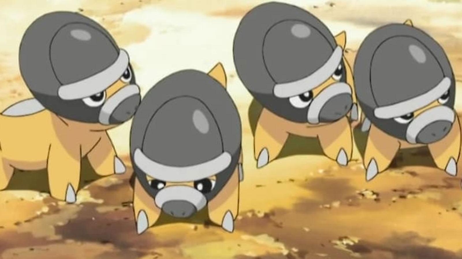 4 Dinoclier dans la série Pokémon
