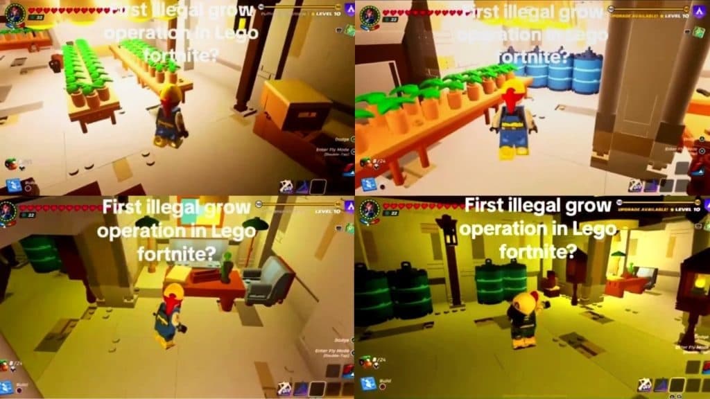 Une ferme illégale de LEGO Fortnite