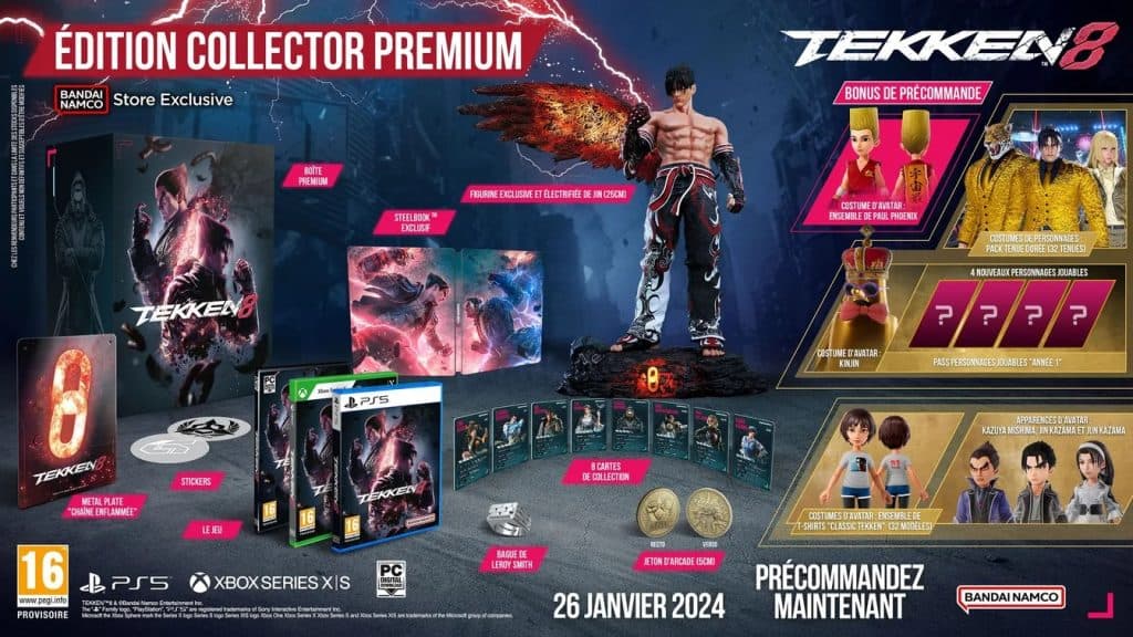 Edition collector premium de Tekken 8
