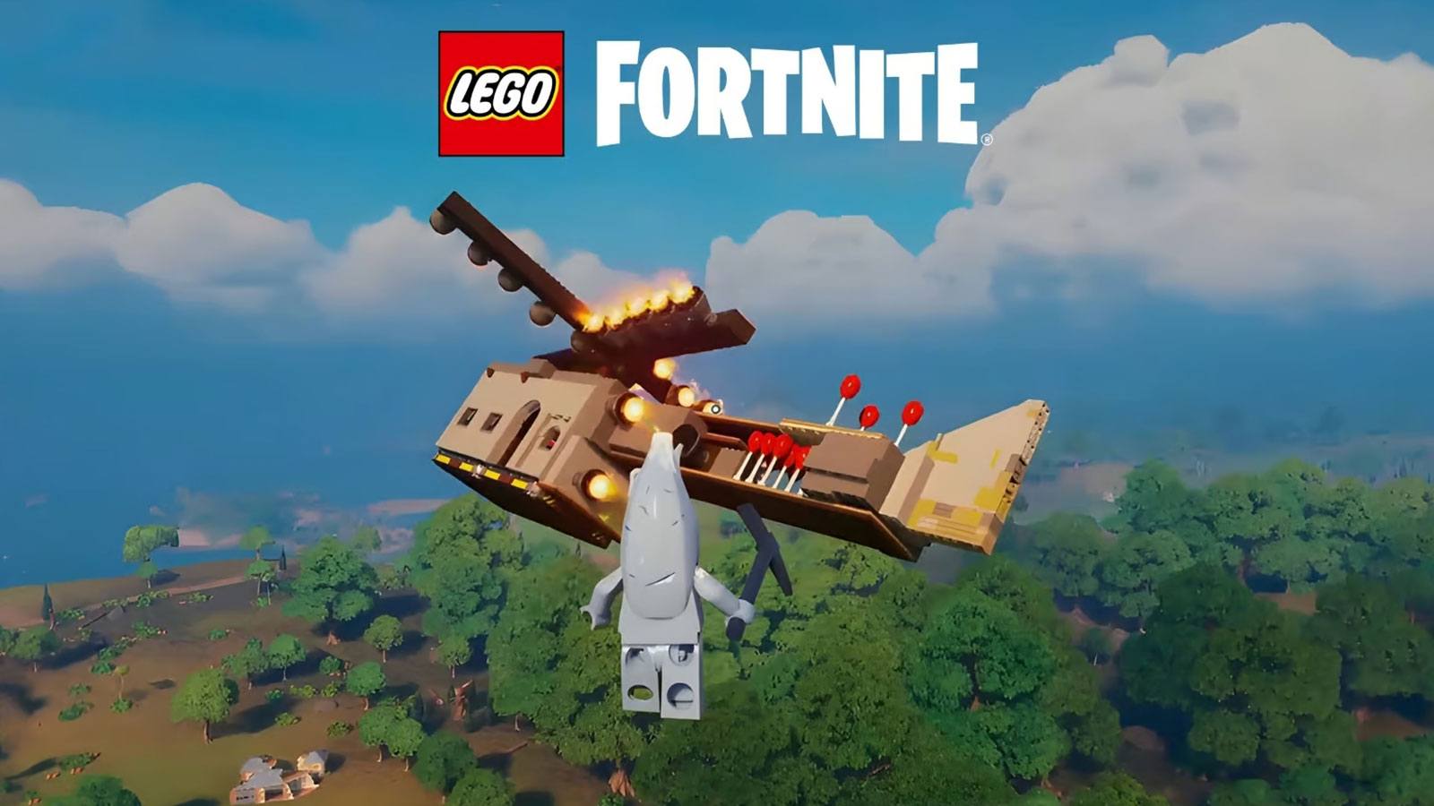 LEGO Fortnite hélicoptère