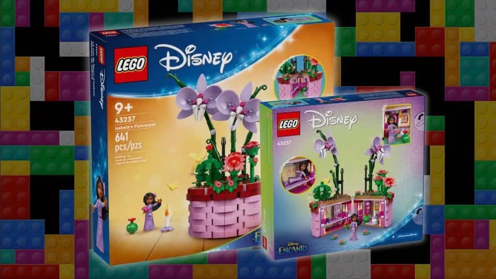 Ensemble LEGO Disney Le Pot de Fleurs d'Isabela - 43237 de 2024