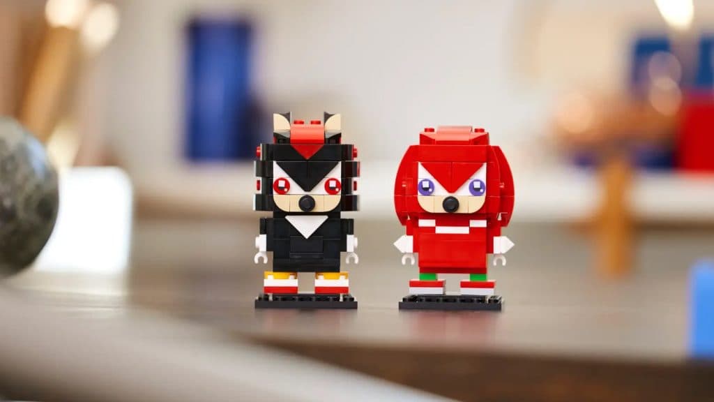 LEGO BrickHeadz Sonic the Hedgehog: Knuckles & Shadow — 40672 de 2024