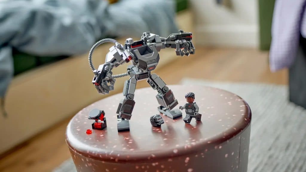 Ensemble LEGO Marvel L’armure robot de War Machine – 76277 de 2024