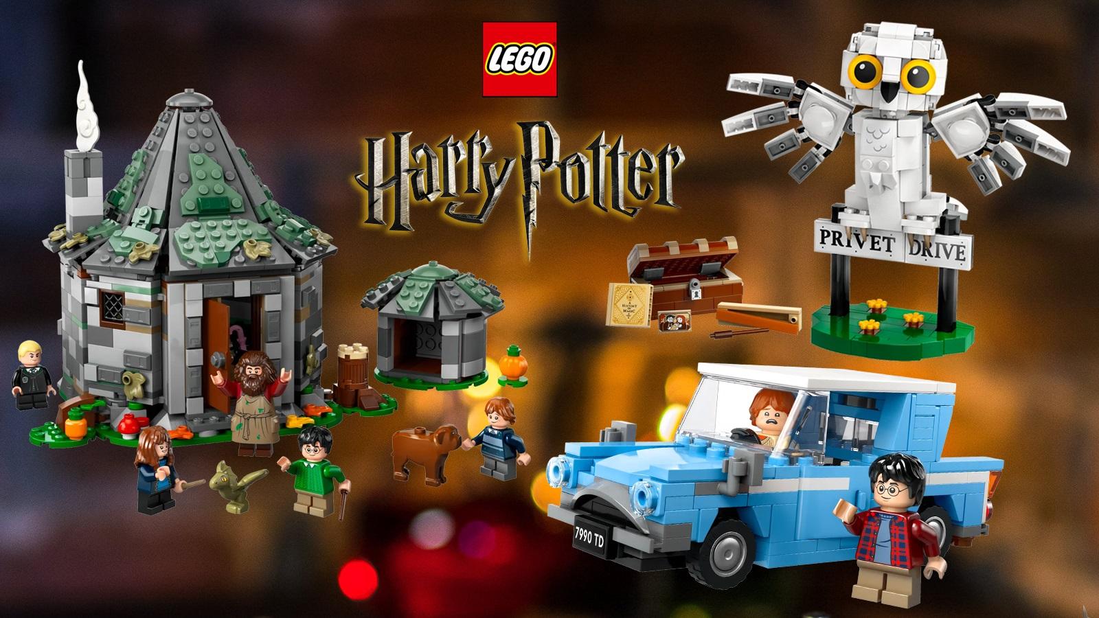 Nouveaux ensembles LEGO Harry Potter 2024 : Cabane de Hagrid, Hedwige, et  plus encore 