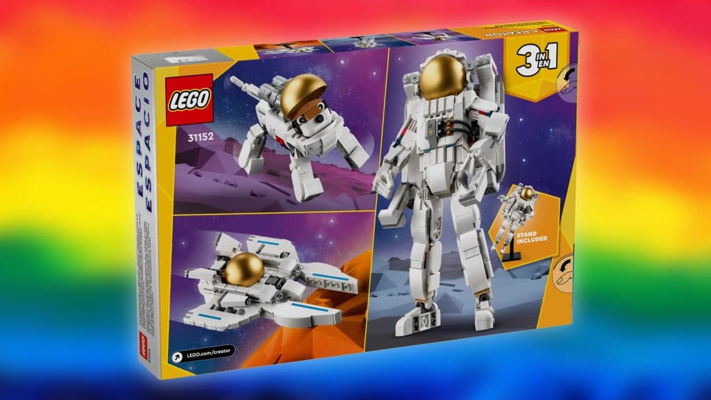 Ensemble LEGO Creator 3-en-1 Astronaute 31152