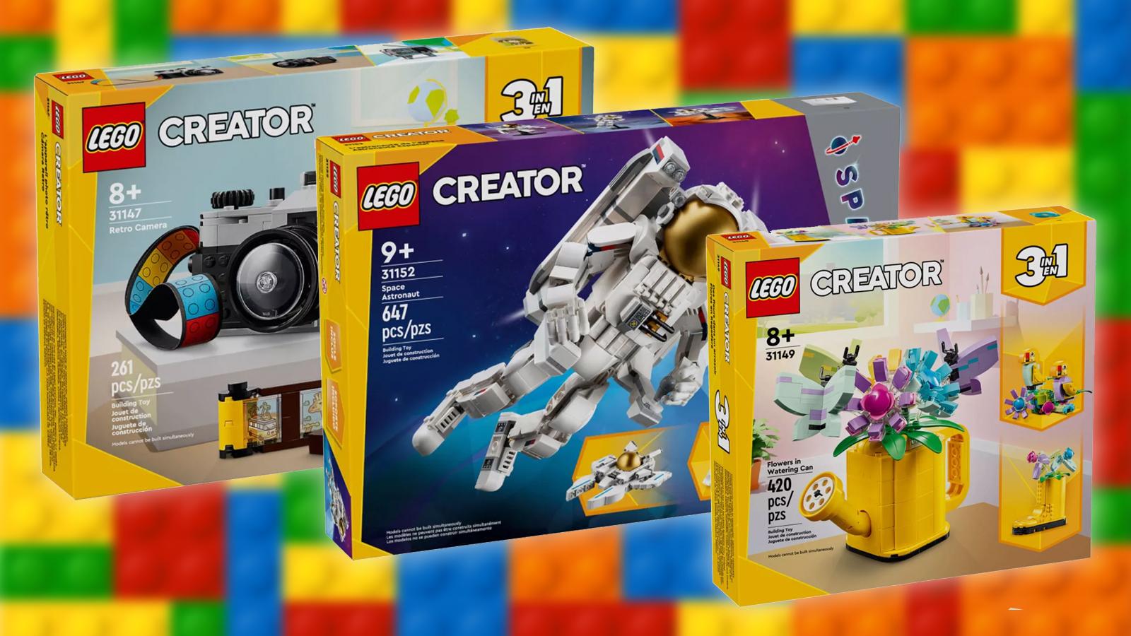 Nouveaux ensembles LEGO Creator 3-en-1 de 2024