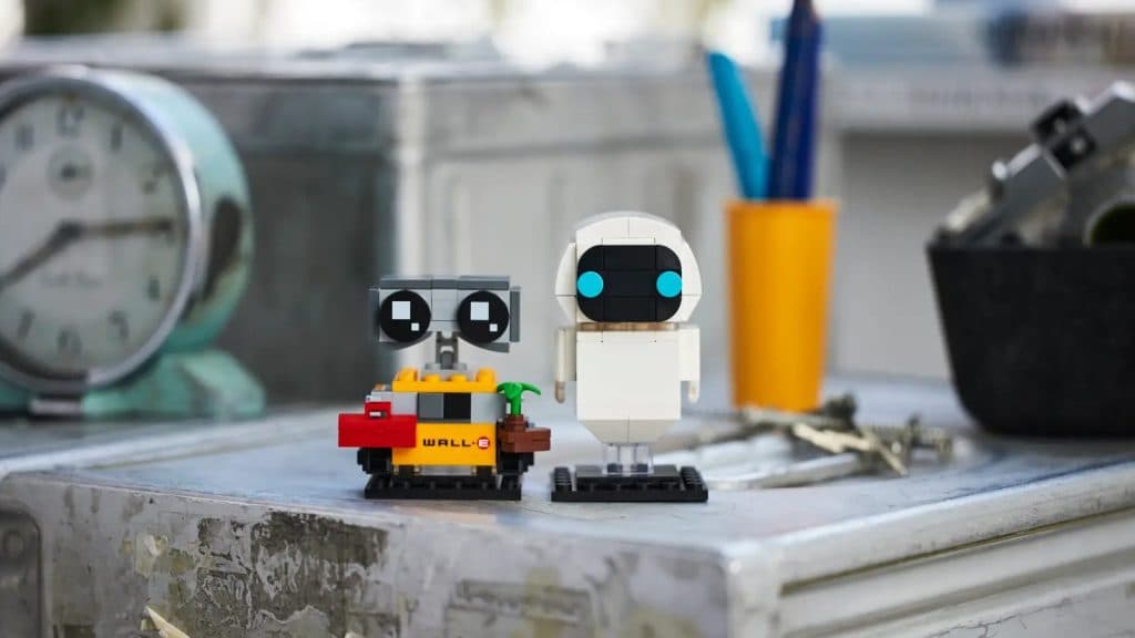 Ensemble LEGO BrickHeadz EVE et WALL•E — 40619