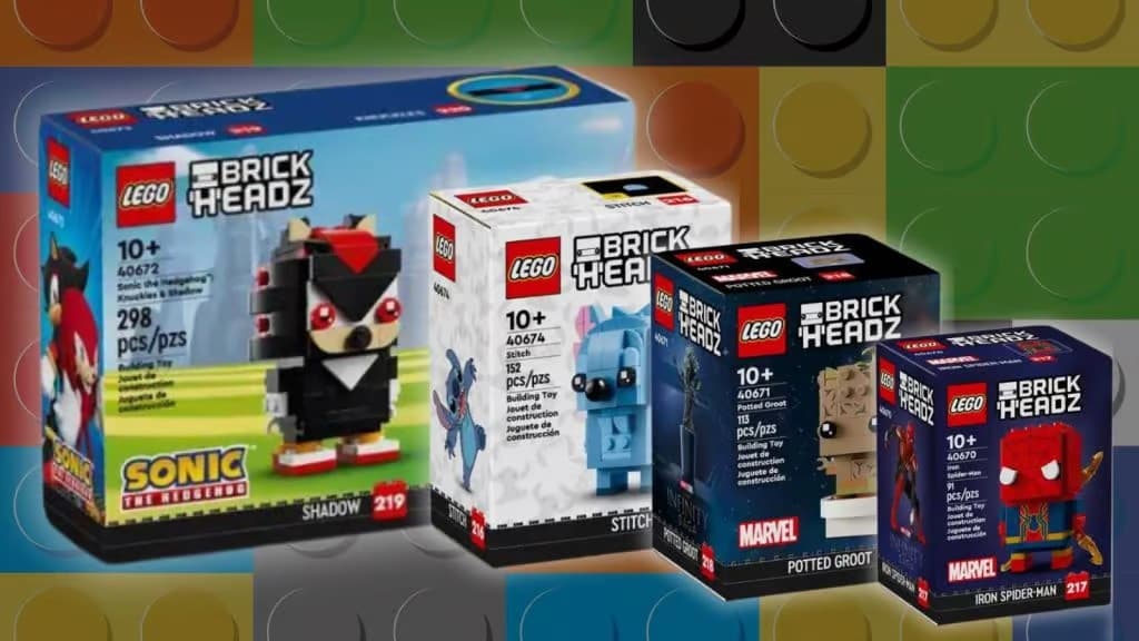 Sets Brickheadz LEGO de février 2024