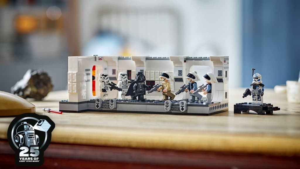 Ensemble LEGO Star Wars Embarquement à bord du Tantive IV 75387 pour la collaboration des 25 ans