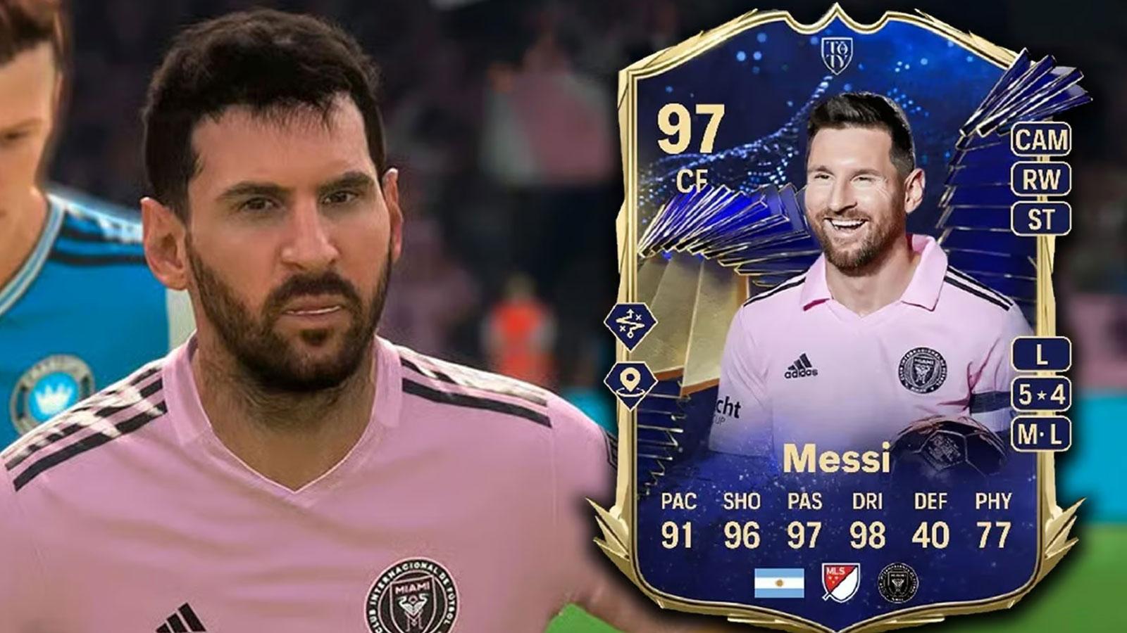 Carte TOTY Lionel Messi EA FC 24