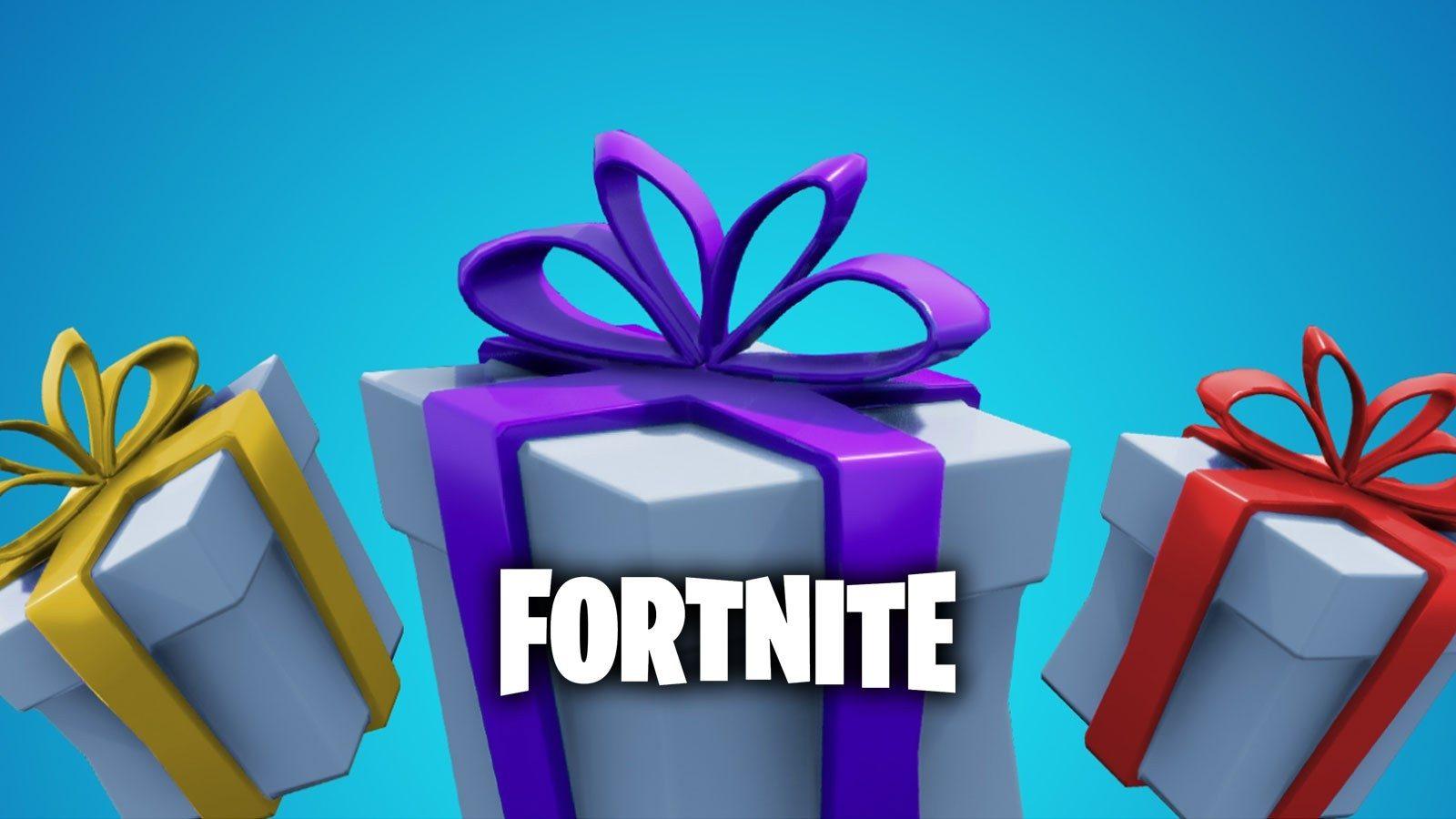 L'envoi de cadeaux est finalement disponible sur Fortnite 