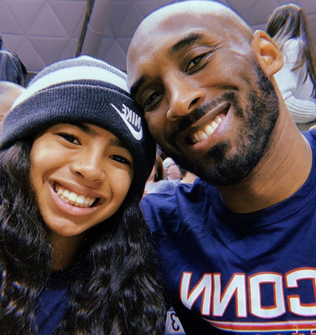 Kobe Bryant et sa fille Gianna