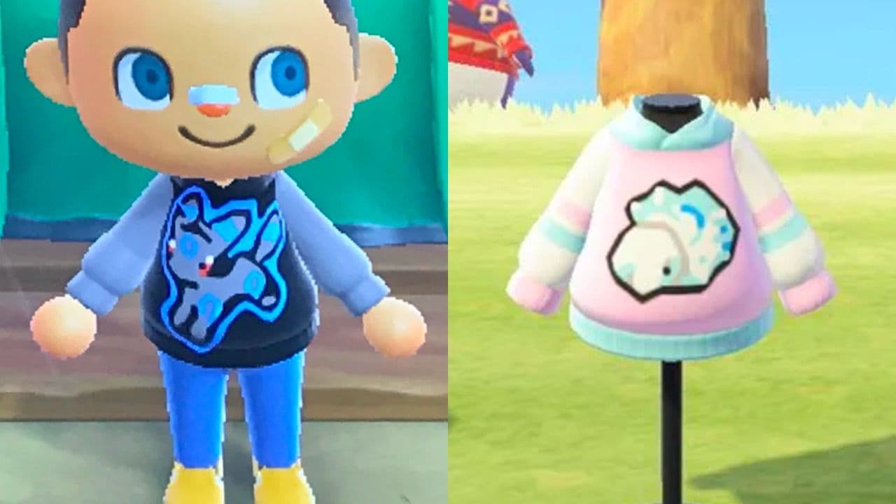hoodies Pokémon Animal Crossing New Horizons