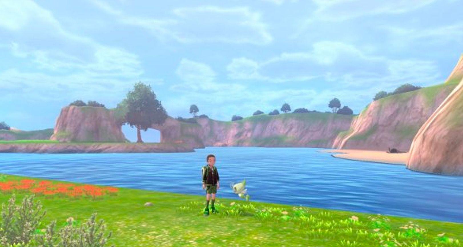 Pokémon Epée Bouclier île solitaire de l'Armure Game Freak Nintendo Lagune Circulaire