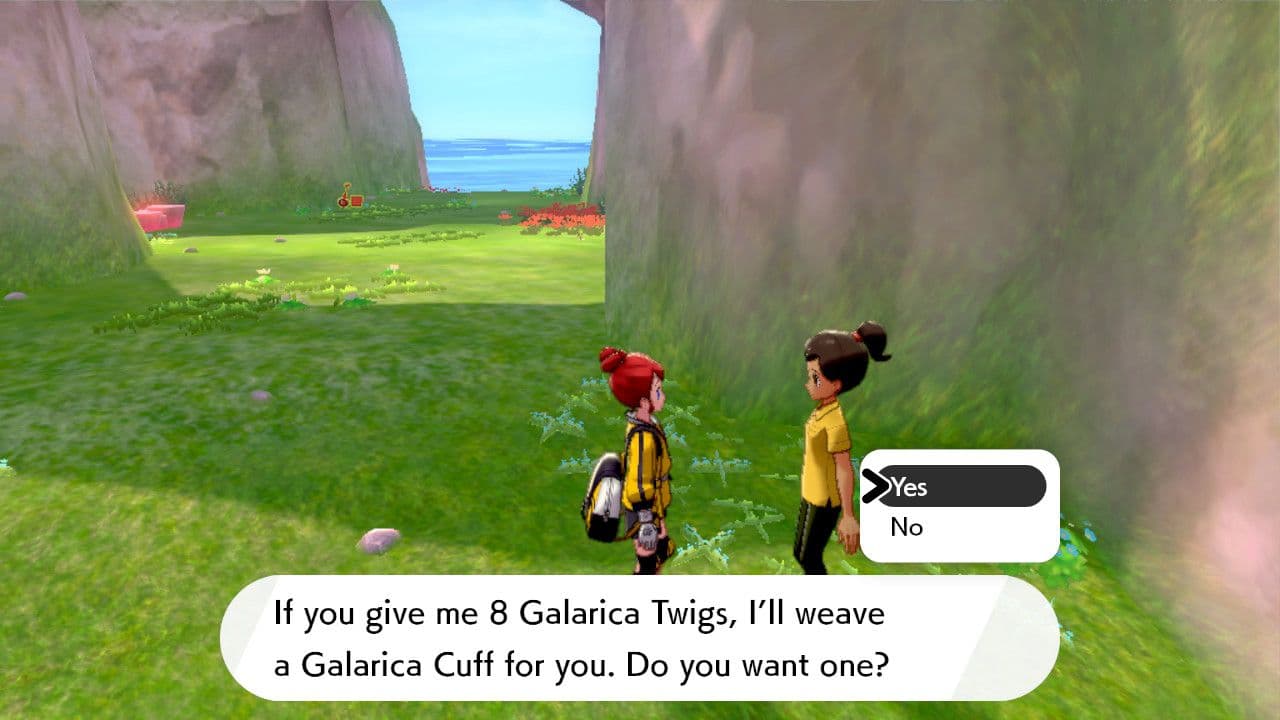 Pokémon Isolarmure PNJ breacelet Galanoa Game Freak
