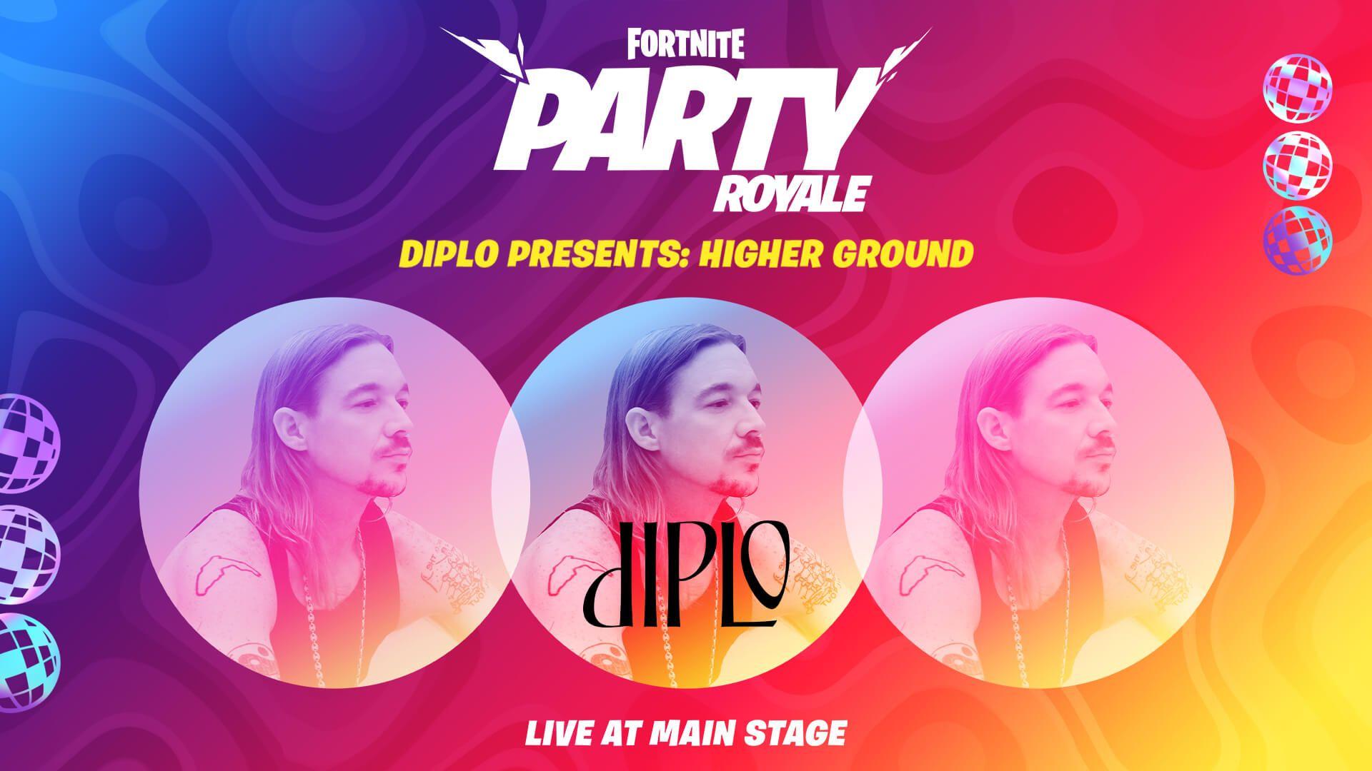 Diplo Higher Ground Fortnite Epic Games