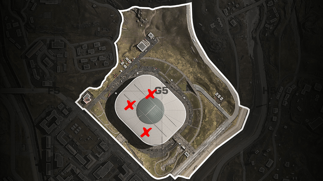 Call of Duty Warzone Stade lieux verrouillés Infinity Ward