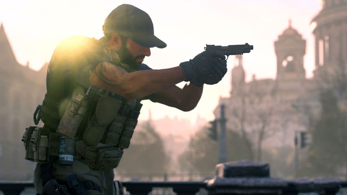 CoD Modern Warfare profil opérateur pistolet Infinity Ward