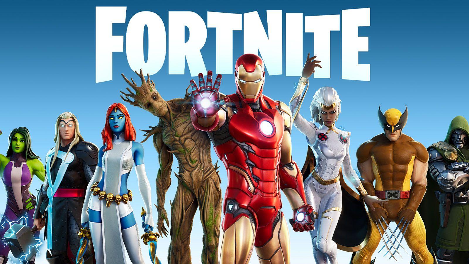 Fortnite super-héros Epic Games
