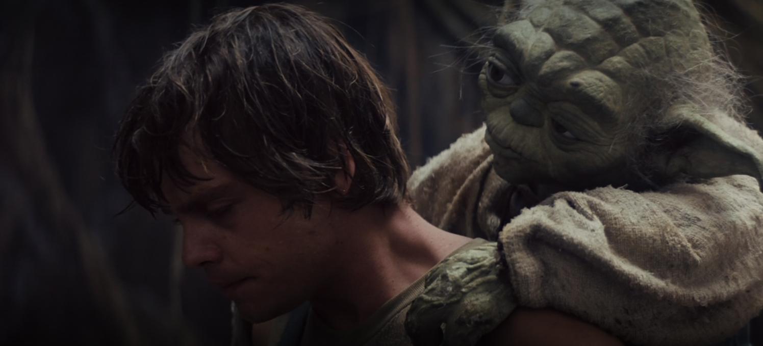 L'entraînement de Luke par Yoda