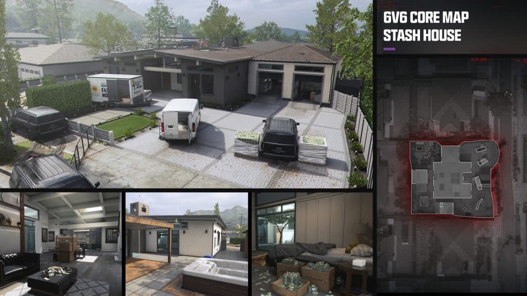Carte Stash House Modern Warfare 3