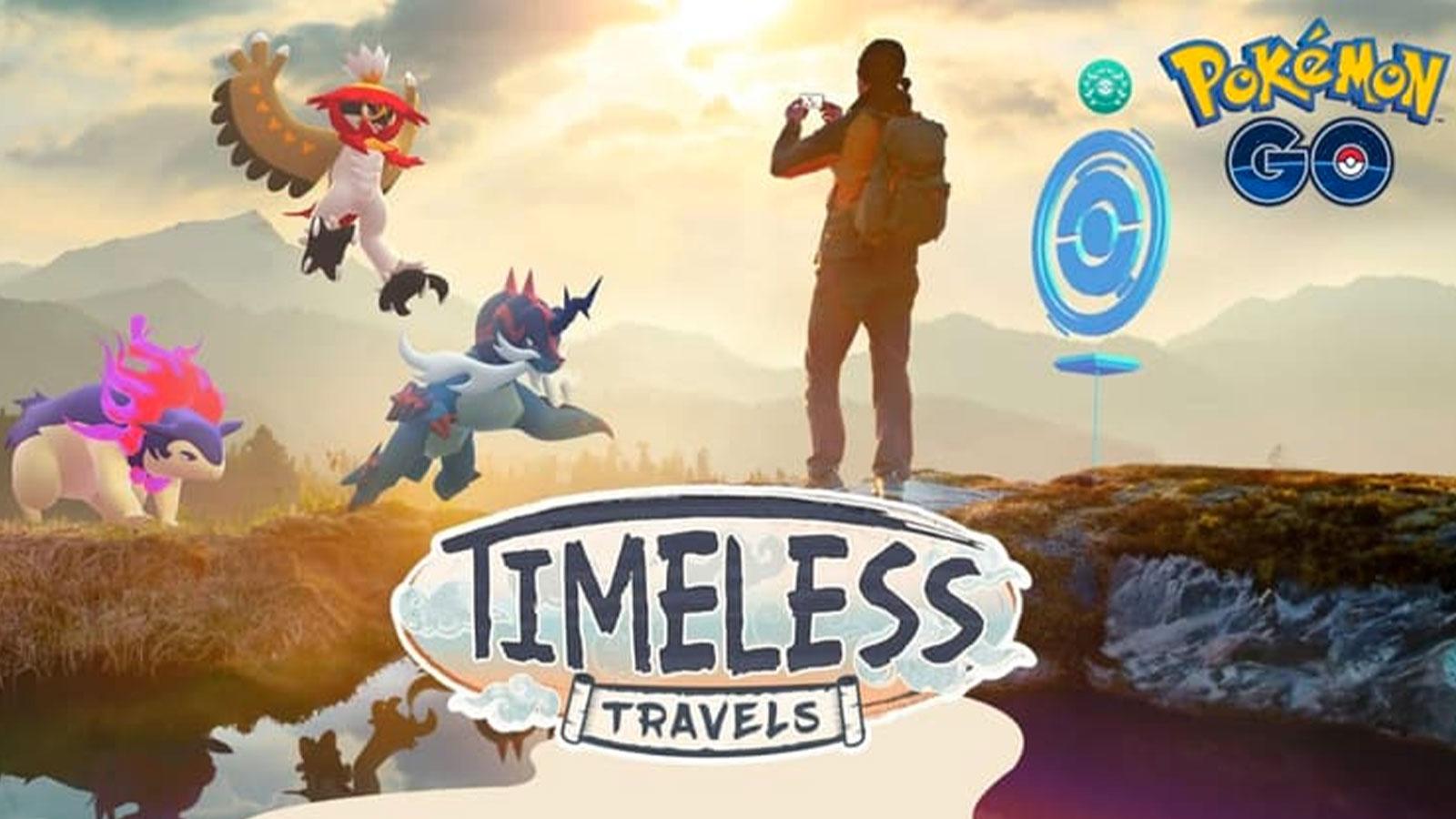 La Saison Timeless Travels de Pokémon Go