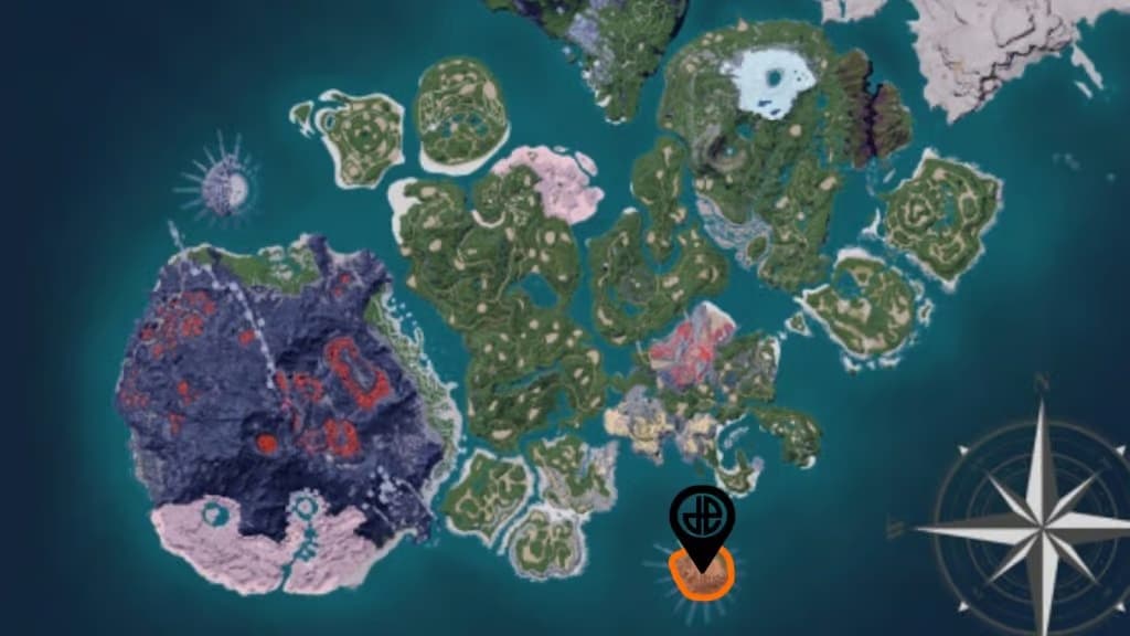 Zones où trouver Eikthyrdeer Terra dans Palworld