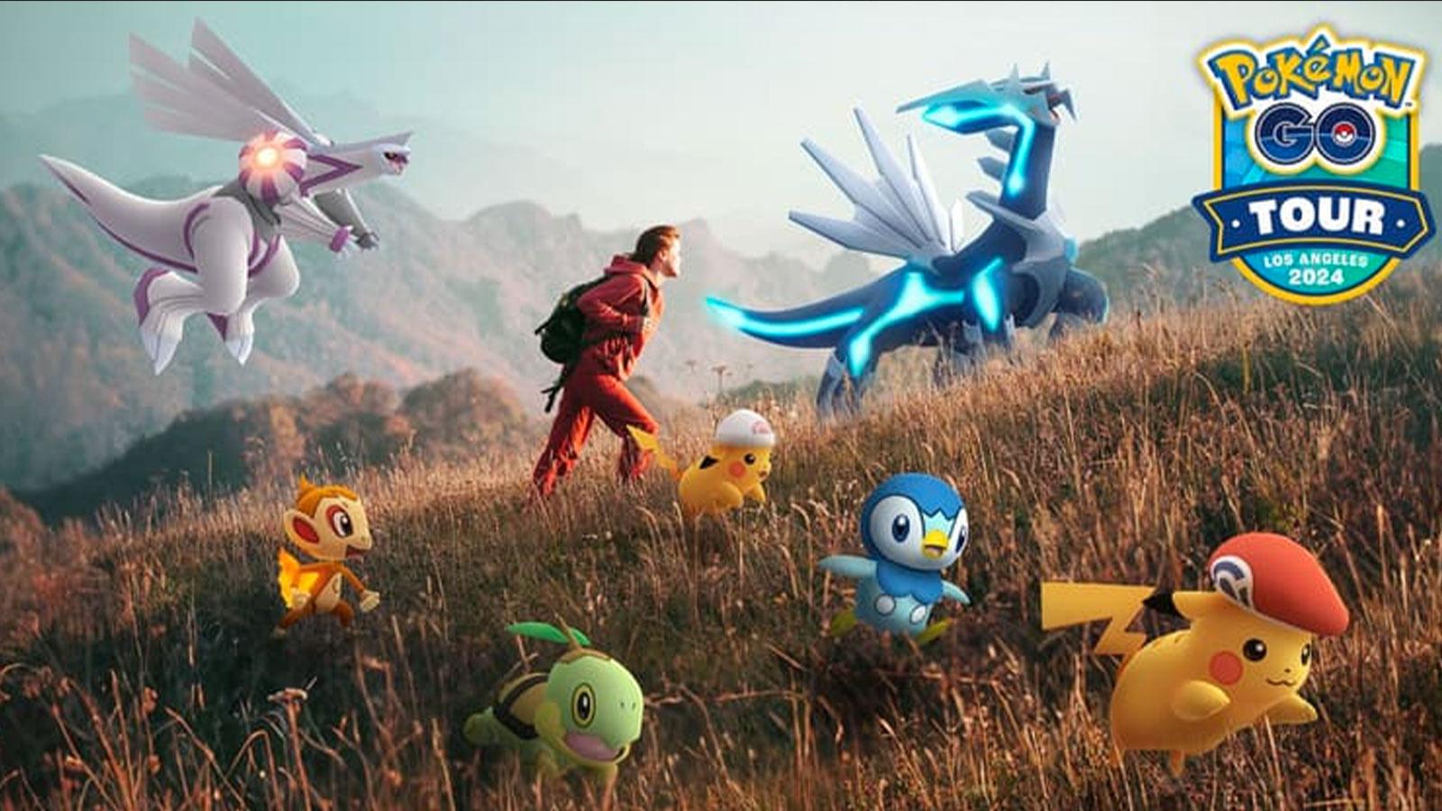 L'affiche de l'événement de Sinnoh dans Pokémon Go