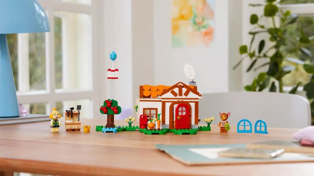 Ensemble LEGO Animal Crossing Marie en visite de mars 2024