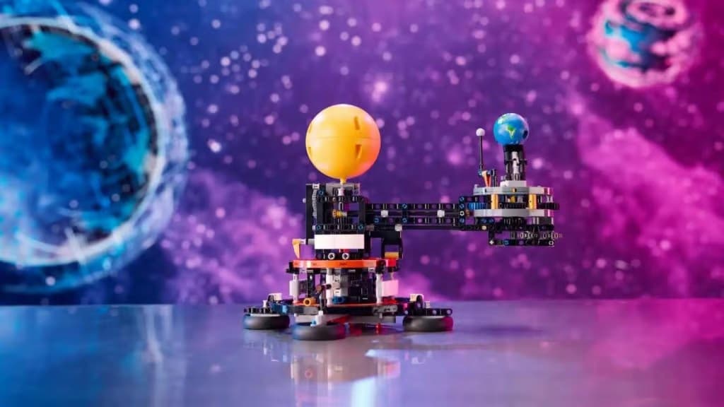 Ensemble LEGO Technic La planète Terre et la Lune en orbite 42179