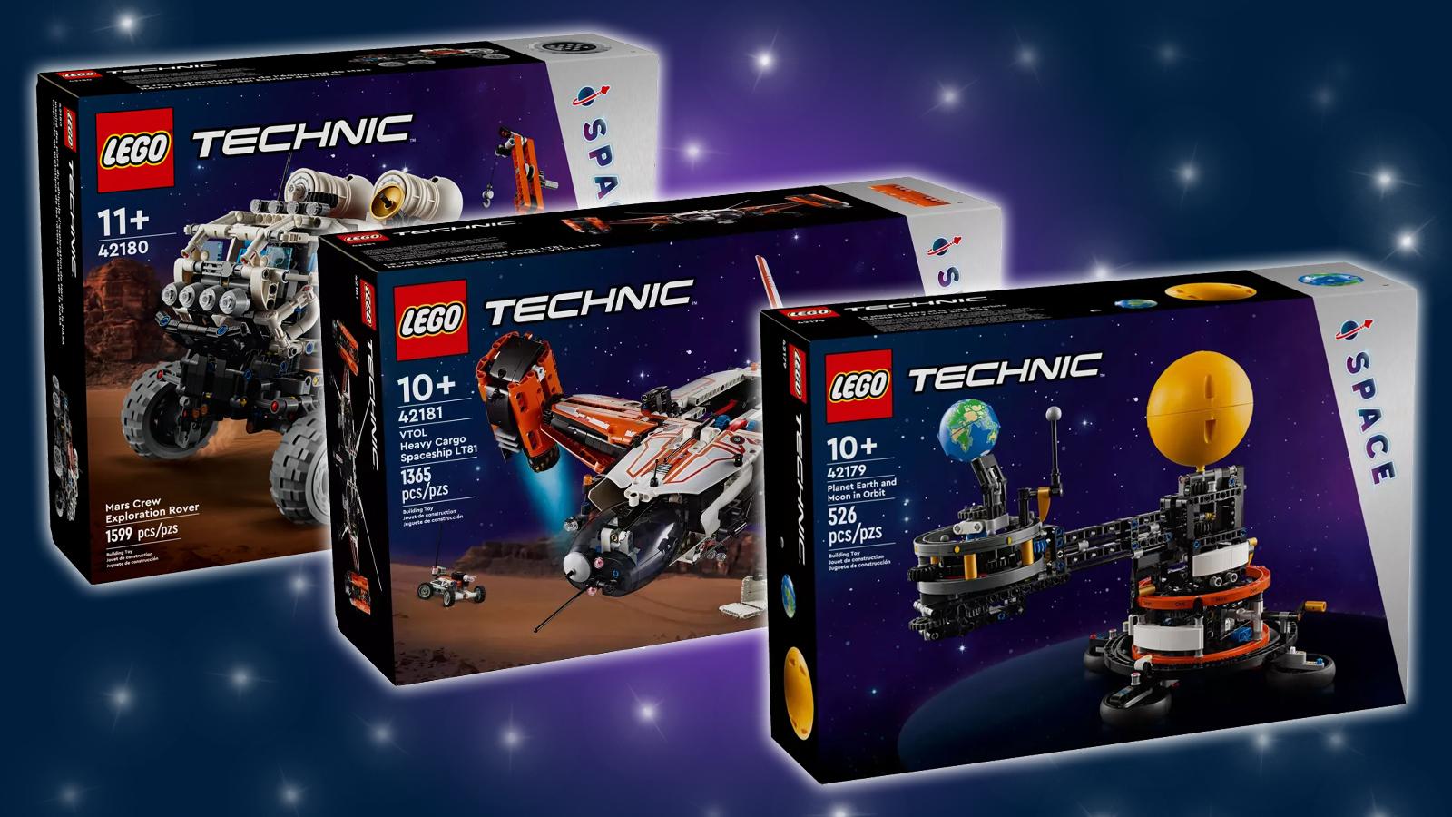 Ensembles LEGO Technic Nasa de mars 2024