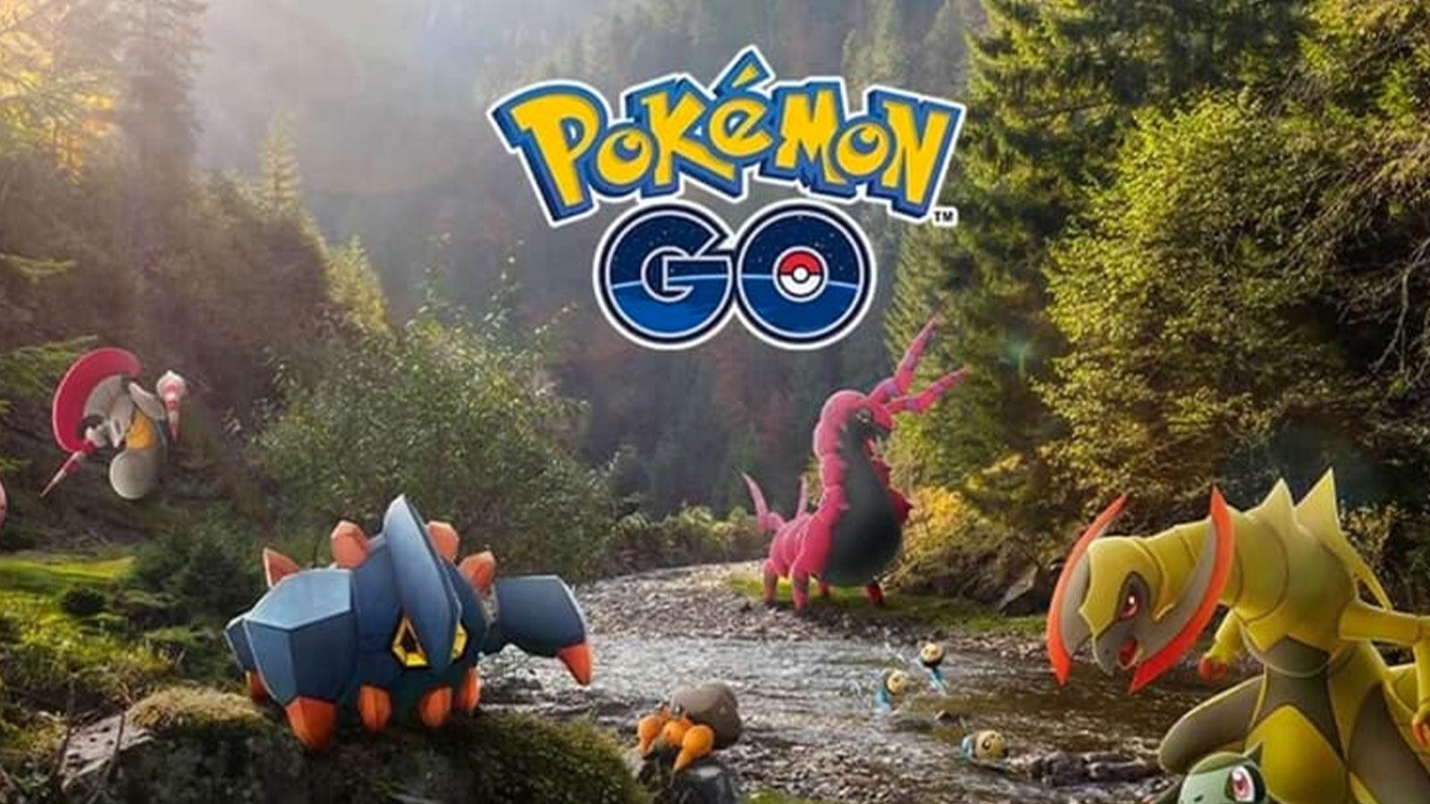 Une rivière Pokémon Go