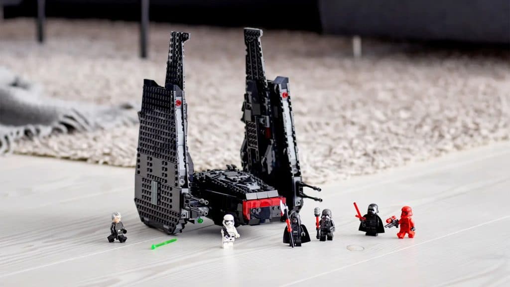 Ensemble LEGO Star Wars Navette de Kylo Ren 75256