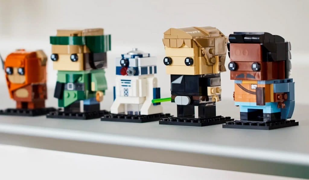 Ensemble LEGO BrickHeadz Star Wars Les Héros de la bataille d’Endor 40623