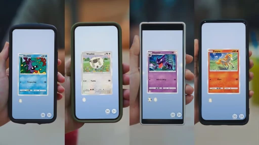 Cartes du jeu mobile Pokémon Pocket