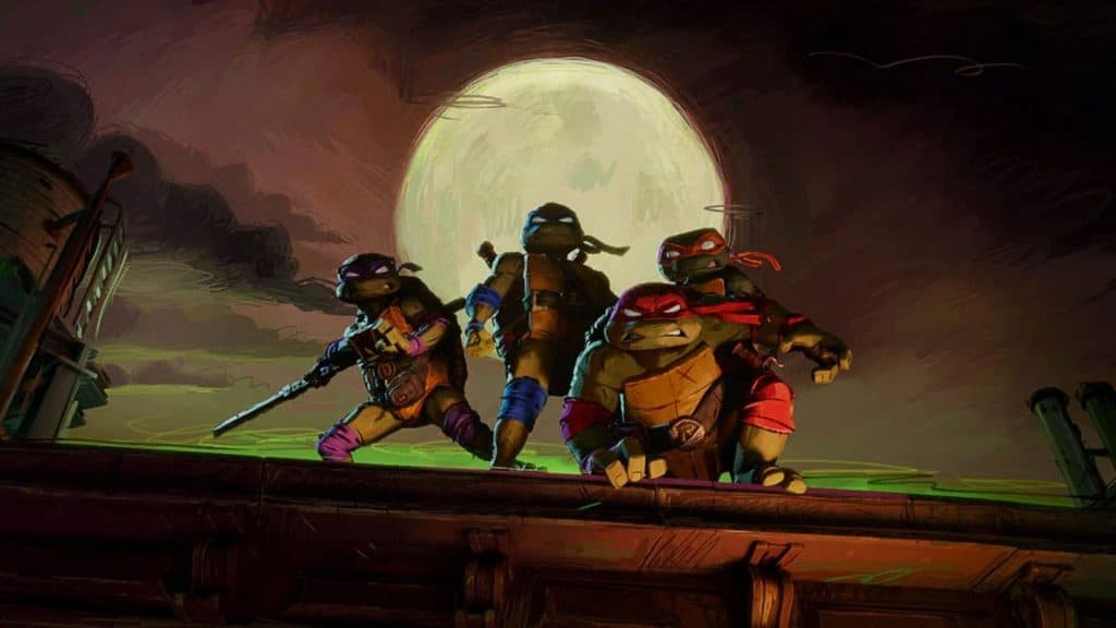 Ninja Turtles Teenage Years lune