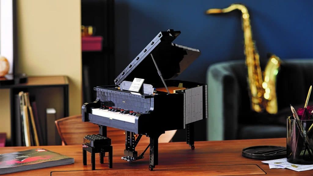 Ensemble LEGO Ideas Le piano à queue - 21323