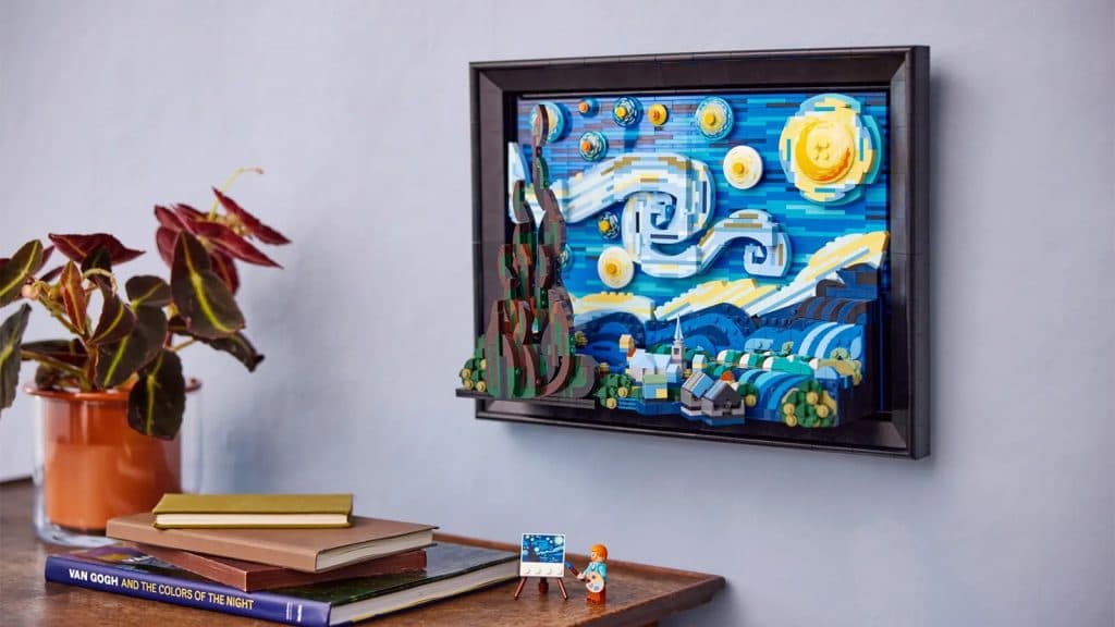 Ensemble LEGO Ideas Vincent van Gogh - La Nuit étoilée — 21333