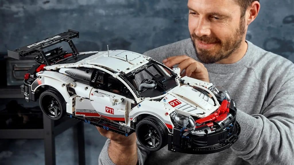 Ensemble LEGO Technic Porsche 911 RSR — 42096