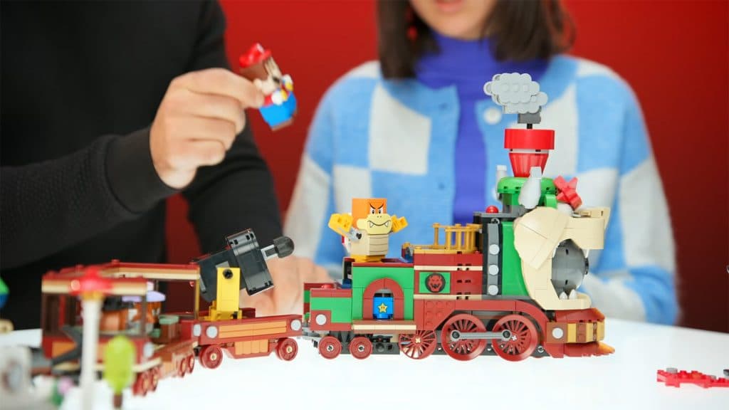 Ensemble LEGO Super Mario Le train Bowser Express 71437