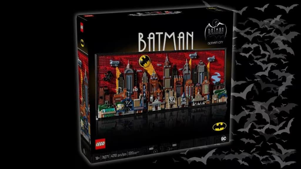 Boîte de l'ensemble LEGO Batman : La série animée Gotham City - 76271