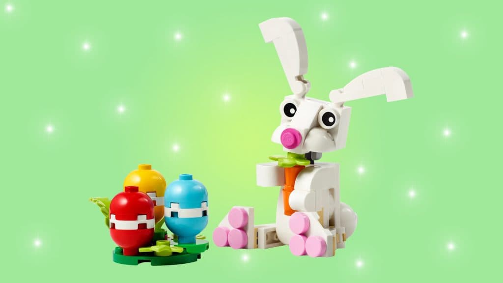 LEGO Le lapin de Pâques et les œufs colorés— 30668