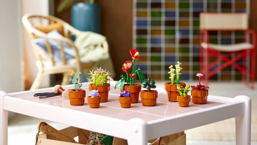 Ensemble LEGO Icons Les plantes miniatures — 10329