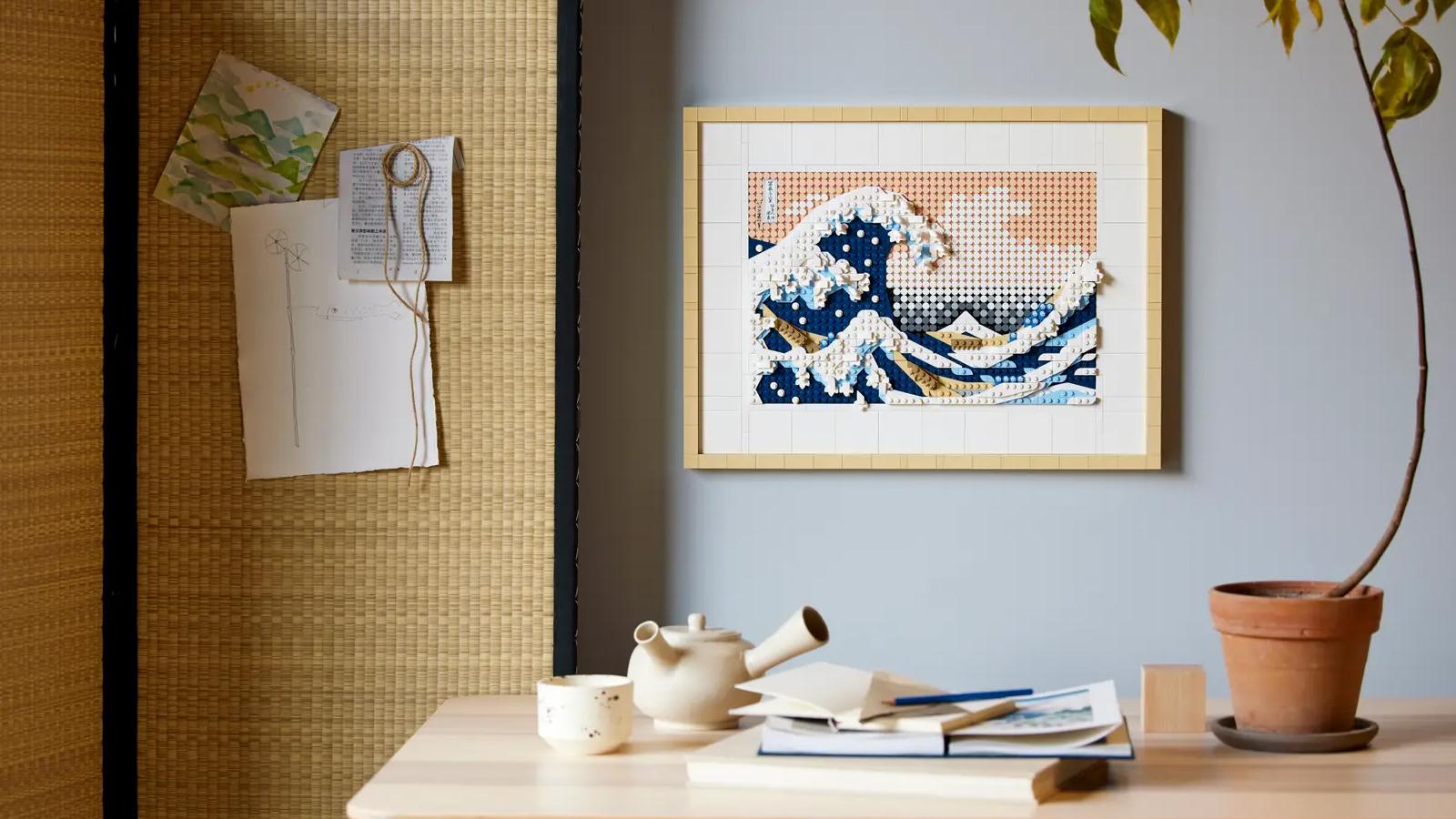 Ensemble LEGO Art Hokusai – La Grande vague — 31208