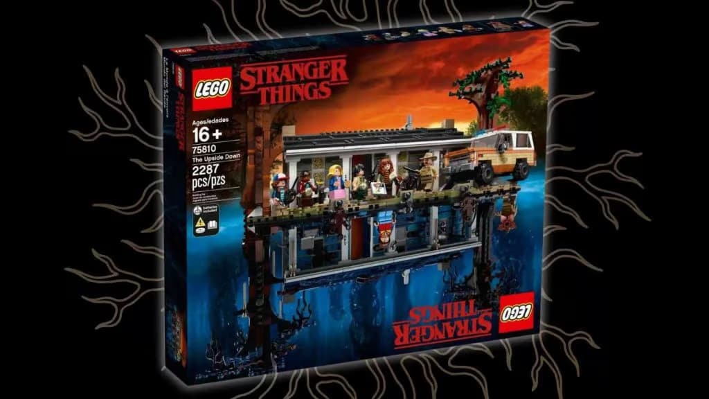 Ensemble LEGO Stranger Things La maison dans le monde à l'envers - 75810
