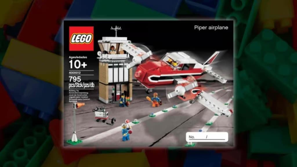 4. LEGO L'Avion Piper — 4000012