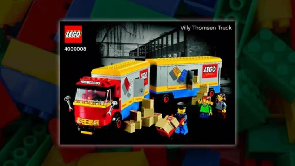 Set Le Camion de Villy Thomsen LEGO — 4000008